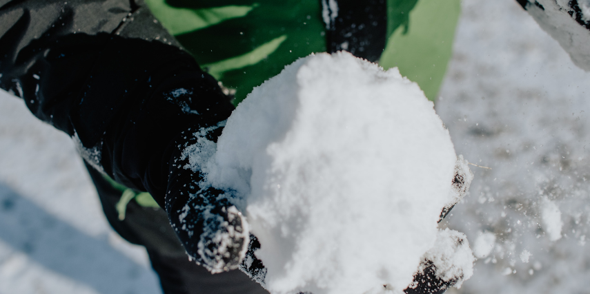 Getting out in the cold for some sledding or a snowball fight can be a fun holiday tradition.