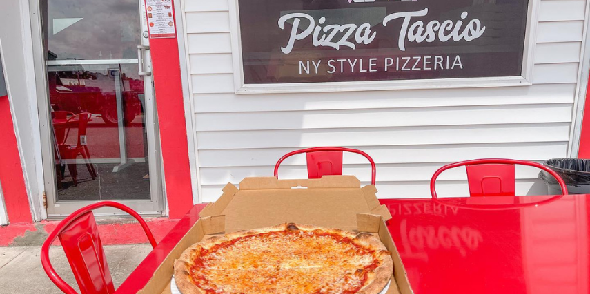 You can't go wrong celebrating National Fast Food Day with Pizza Tascio.