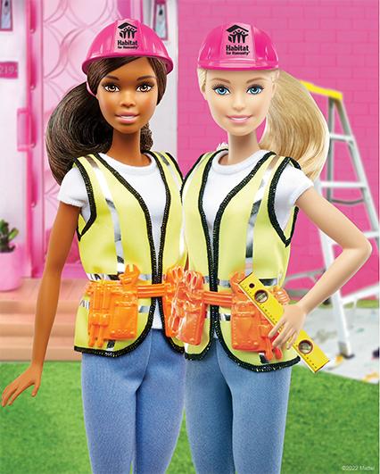 Barbie is taking her DreamHouse to Habitat for Humanity to celebrate 60 years.