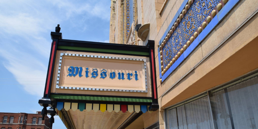 Originally built in 1927, the Missouri Theater remains a beloved landmark in St. Joseph.