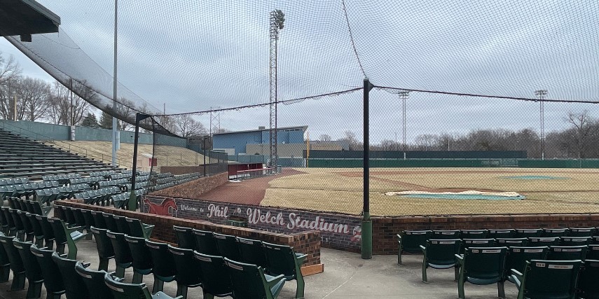 Phil Welch Stadium offers a chance to watch the Mustangs, the local collegiate team.