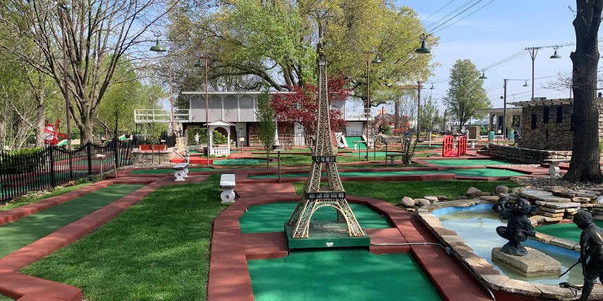 Play a round or two and enjoy a root beer float at Cool Crest this summer.