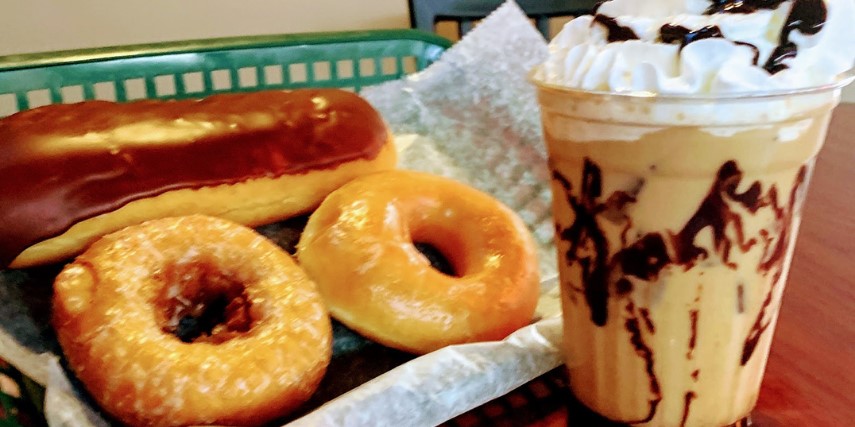 The only hard part about a visit to Gold-N-Glaze is choosing which treats to enjoy. 