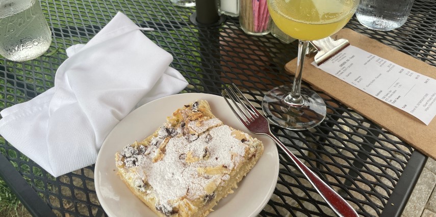 No visit to Russell's is complete without a slab of their gooey butter cake, a St. Louis tradition.