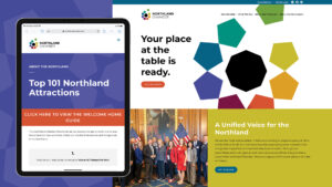Northland Regional Chamber of Commerce website sample